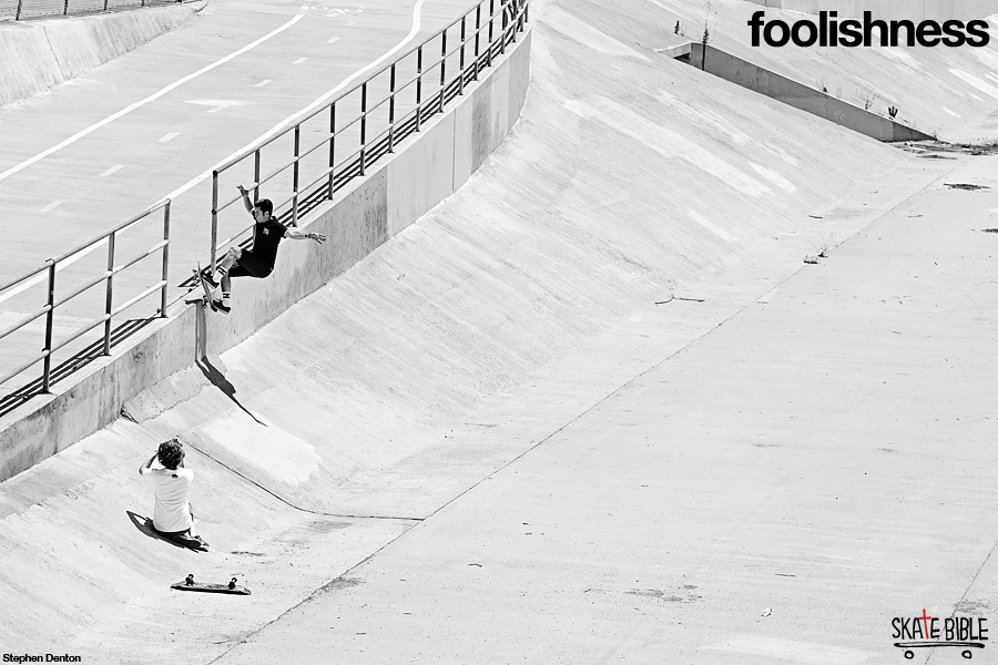 Josh Harmony Front Salad Bank To Ledge From Above
